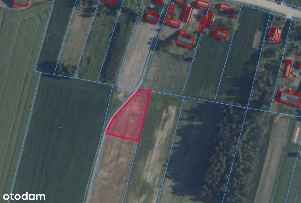 Działka budowlana z pozwoleniem na budowę, Wodzisław, Piotrkowice