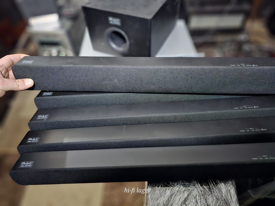 Саундбар Mac Audio soundbar 1000 + сабвуфер aux Bluetooth optical