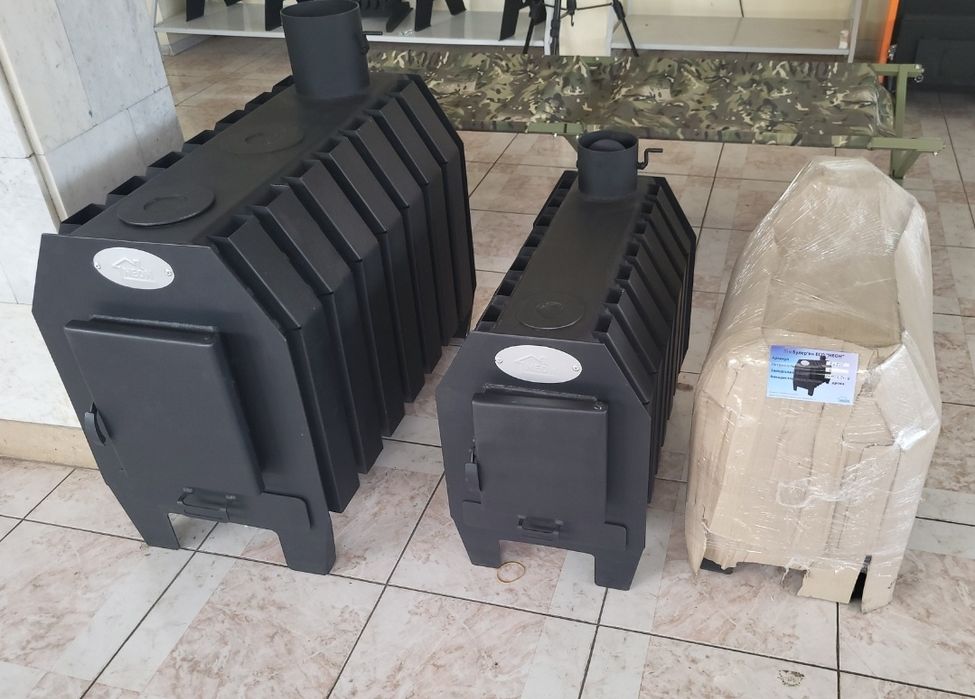 125м3! НАДЕФЕКТИВНА! Піч Булер'ян / Печь Булерьян Буржуйка