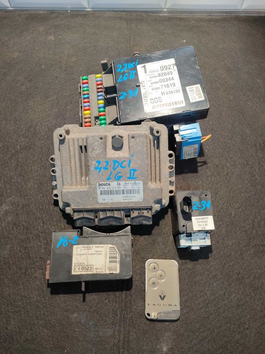 Renault Laguna II zestaw startowy 2,2  DCI