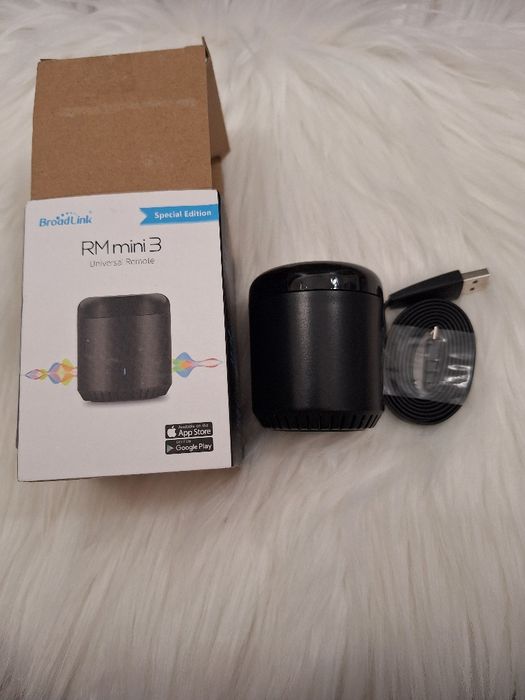 Broadlink RM Mini 3 centrala sterująca smart  home hub Wi-Fi 2,4 GHz
