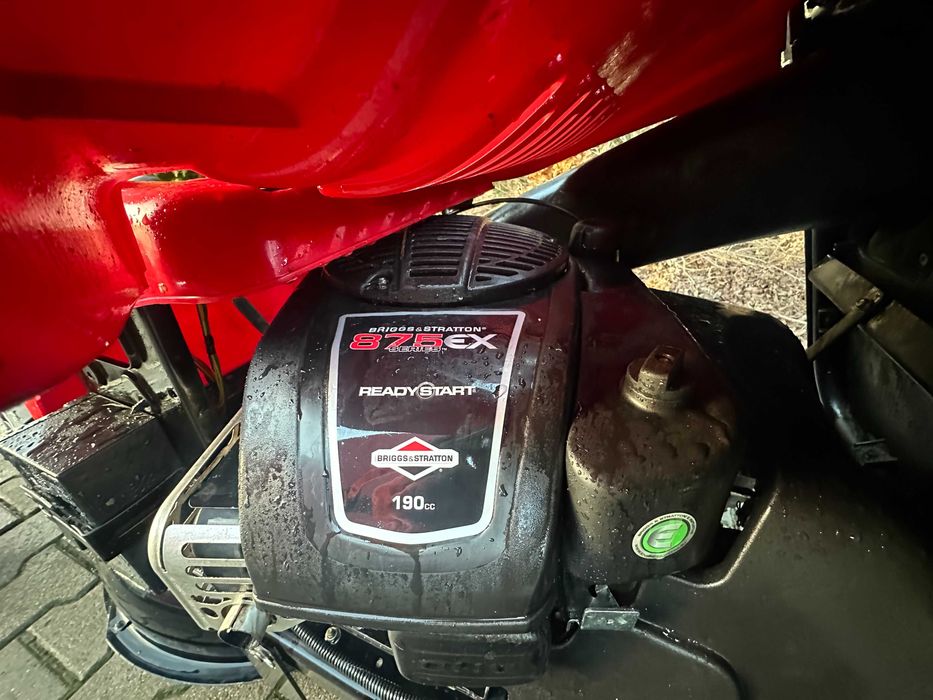 Kosiarka traktorek MTD Rider Briggs Stratton 875 z koszem Wolf garten