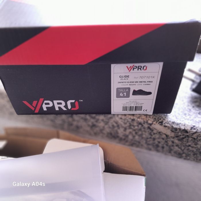 Sapatos de segurança de biqueira