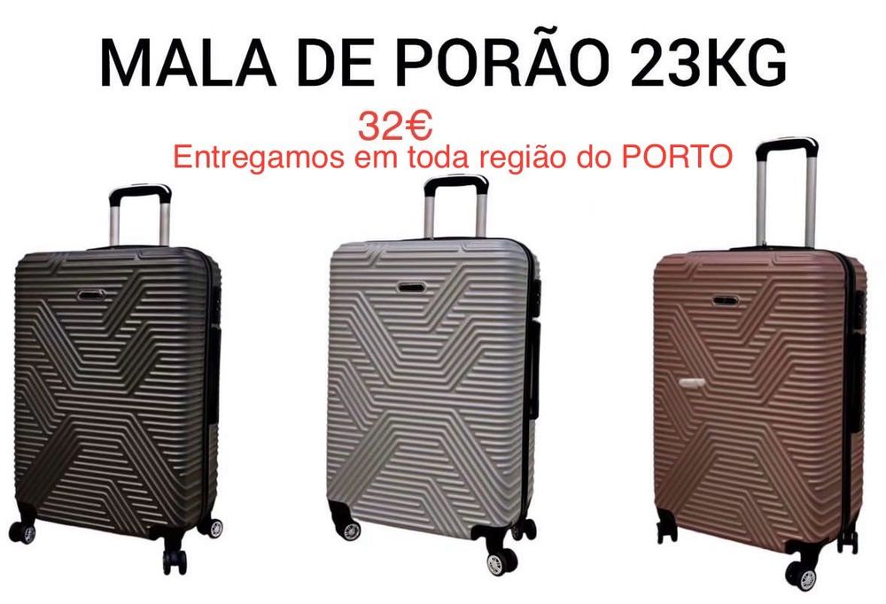Mala de Viagem NOVA 10, 23 e 28kg