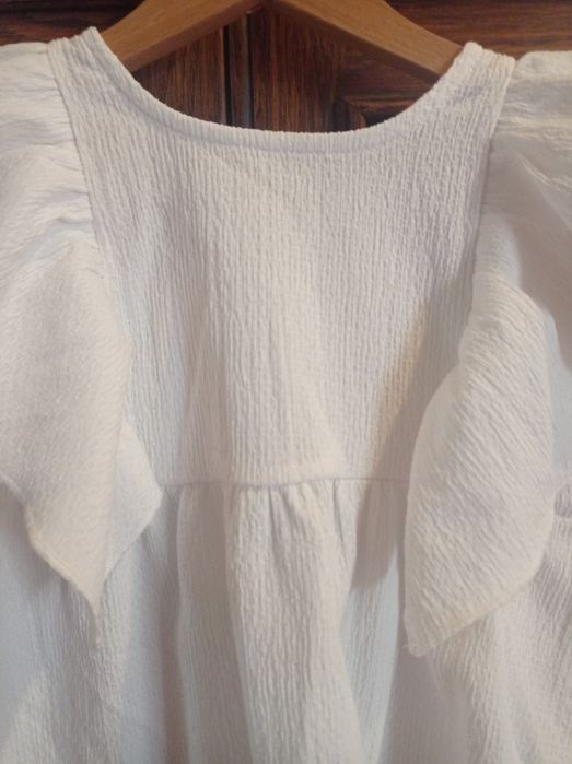 Elegancka biała bluzka dziewczęca 116 Cool club