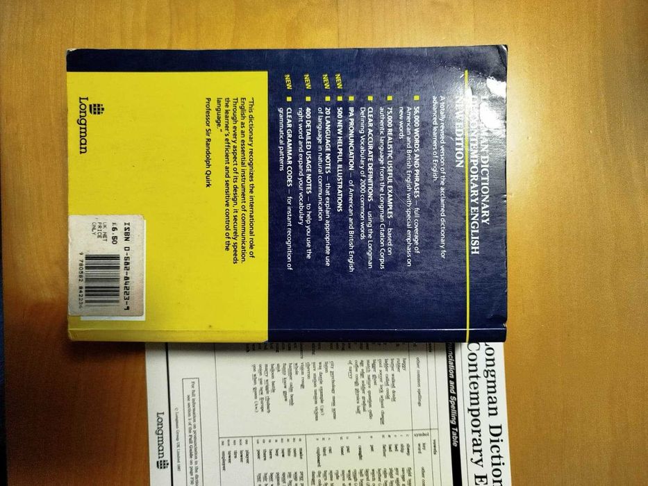 Longman Dictionary of Contemporary English