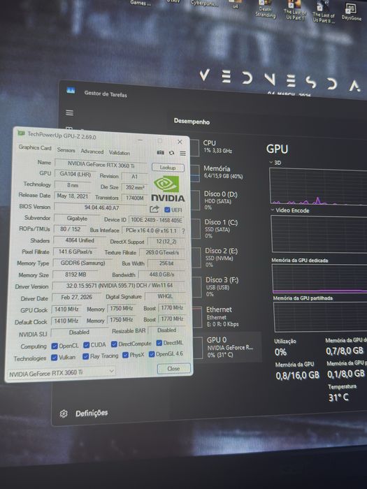 Nvidia RTX 3060 TI OC