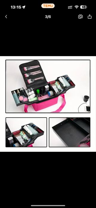 Сумка для візажистів 4х рівнева