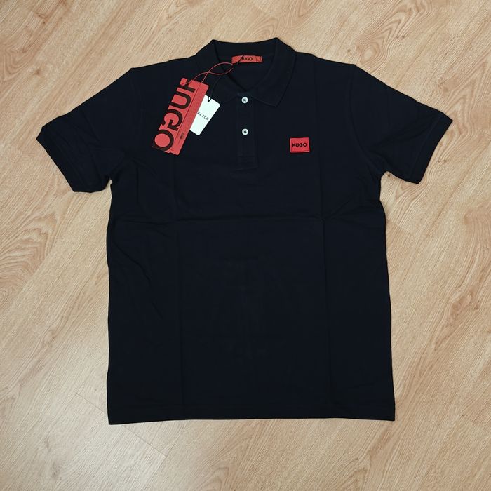 Koszulka polo Hugo Boss granatowa