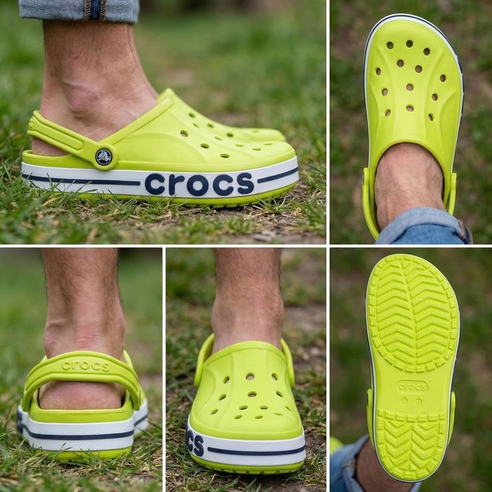 Оригінал Crocs Сабо  Bayaband Black унісекс 36-44