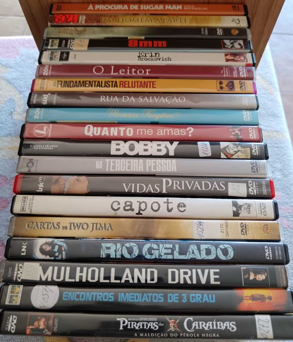 Lote de varios DVD's