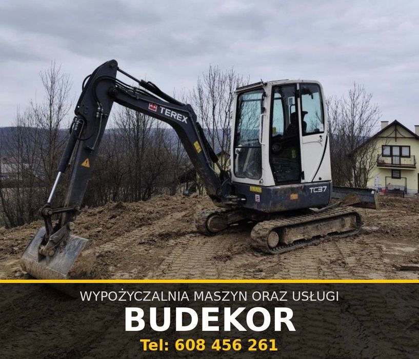 Wynajem sprzętu budowlanego - minikoparki, wozidła