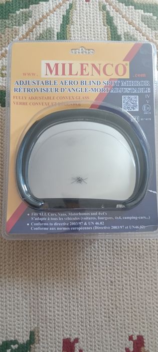 Espelho estra para fixar no retrovisor