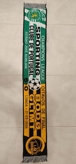 Cachecol Champions League Sporting -Bodo