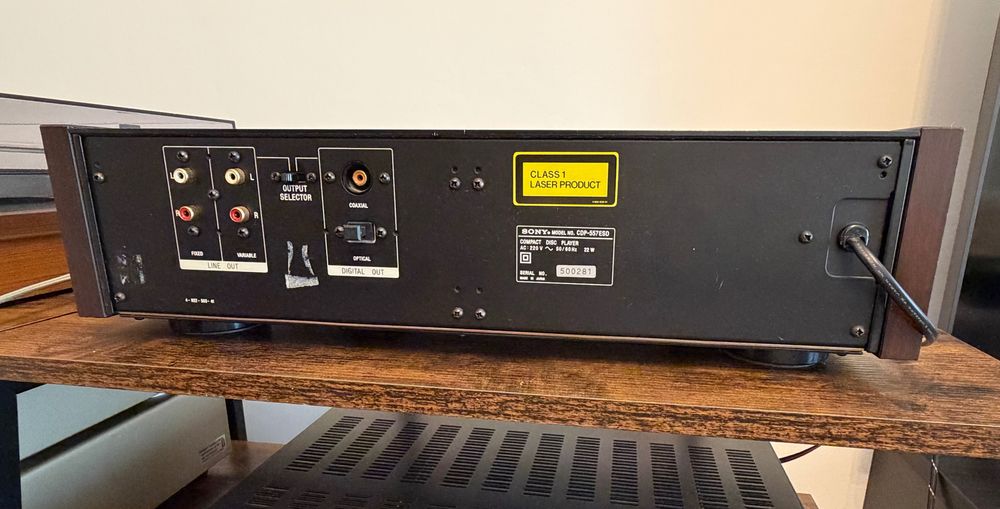 audiofilski odtwarzacz Sony CDP-557ESD