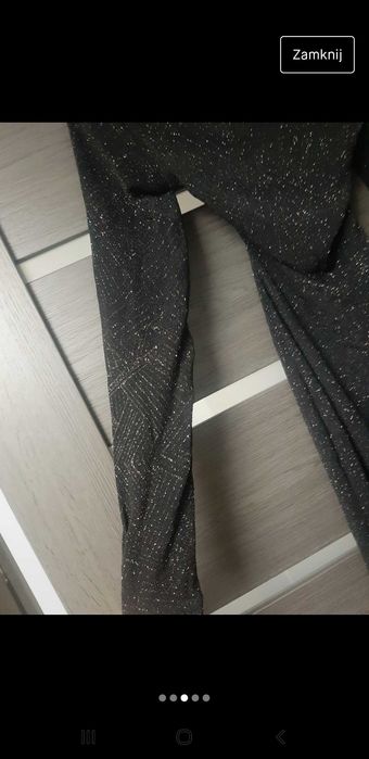 Błyszcząca sukienka H&M