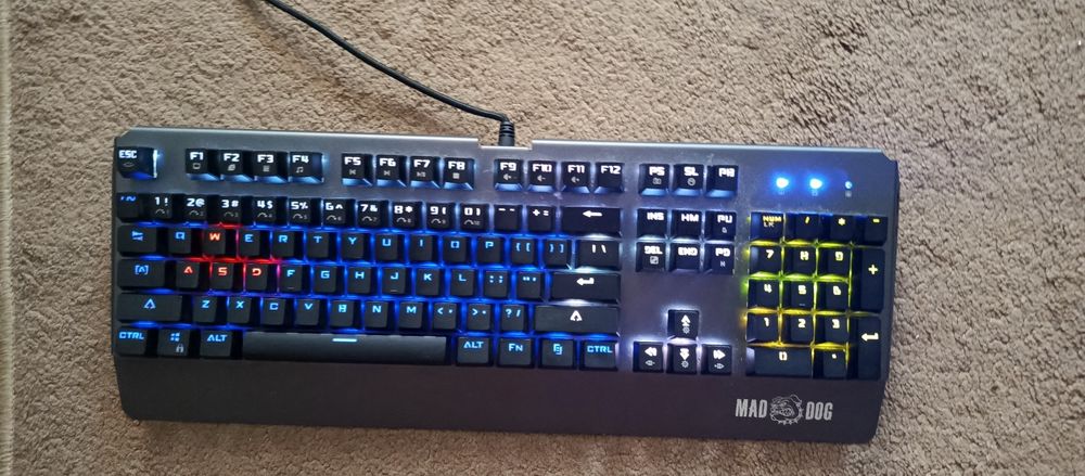 Klawiatura MAD DOG gk600 Brown outemu