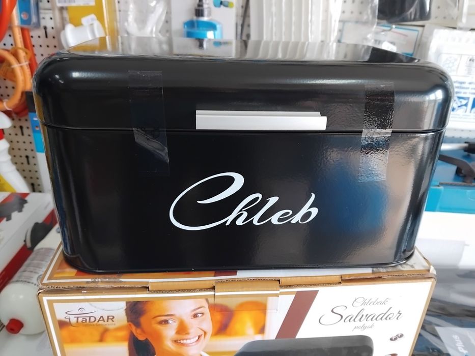 Wyprzedaż chlebak czarny mały