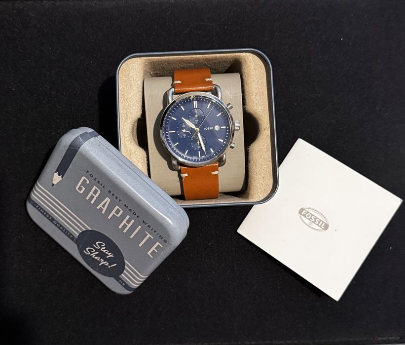 Relógio Fossil Modelo The Commuter Chrono