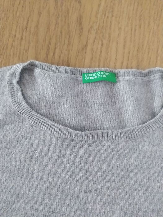 Swetr szary Benetton