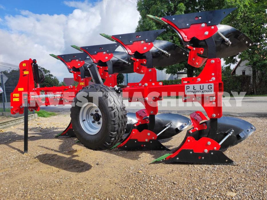 Pług obrotowy zagonowy EURO-MASZ unia nowy GWARANCJA 3 lata