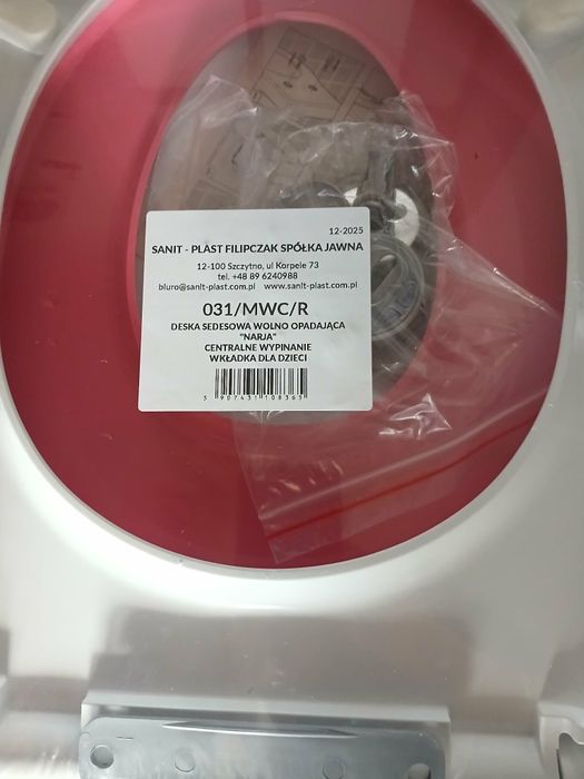 Deska sedesowa Narja wolnoopadająca