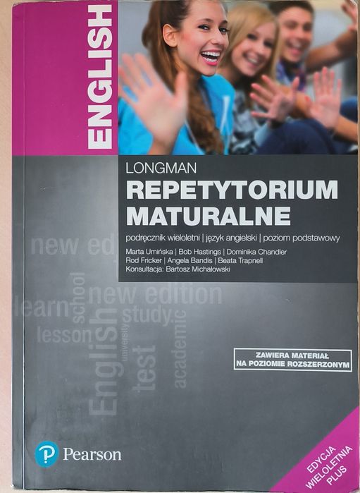 Repetytorium maturalne -  Pearson, język angielski
