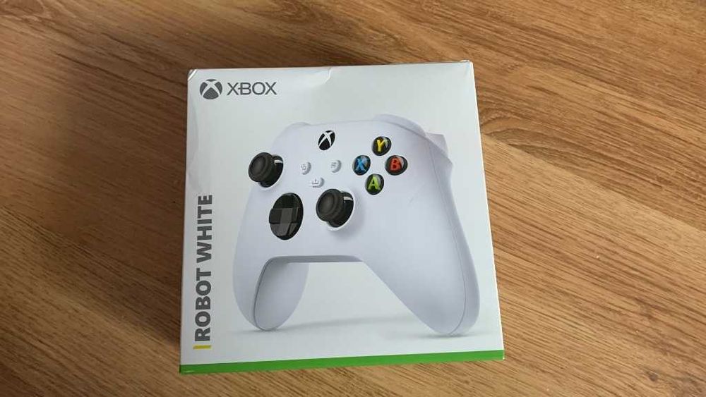 Kontroler biały bezprzewodowy Xbox One / Series X / S - Robot White