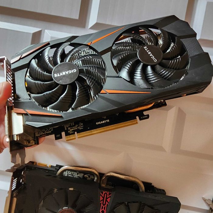 Видеокарта  gtx 1060 RX 580 RX 570 gtx 960 4 gb
