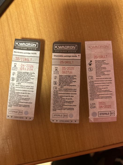 иглы -Картриджи Kwadron