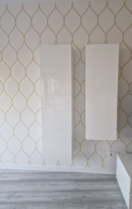 Movel bar de parede em branco lacado