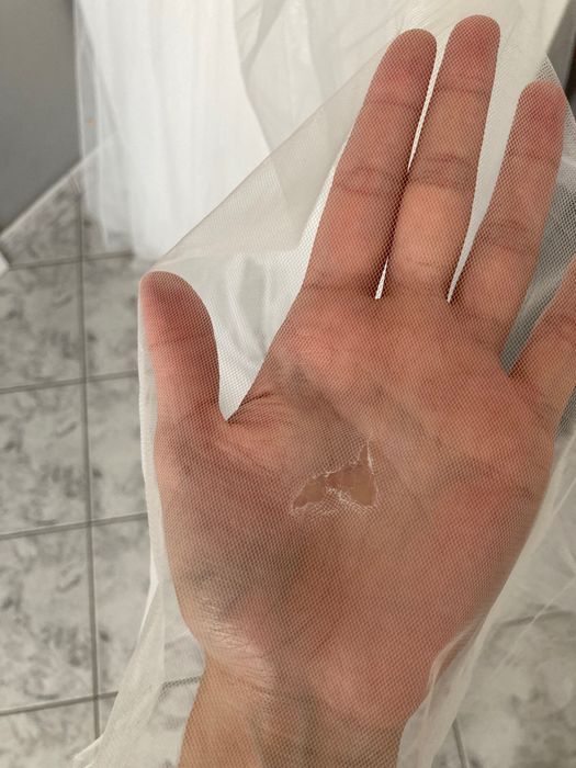 Suknia ślubna klasyczna z brokatem rozm. 38/40