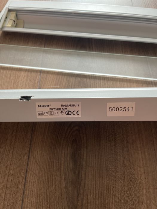Світильник Brilum ARIBA W24 6400K срібло OM-ARW246-72