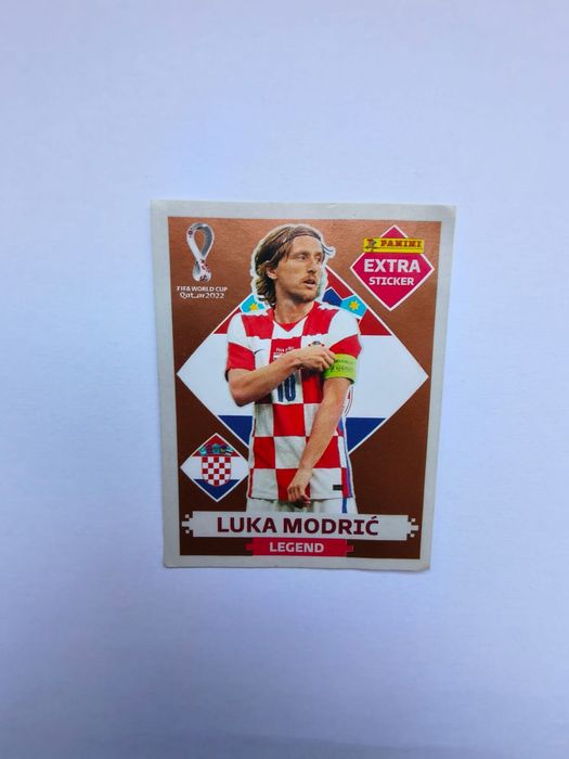 Cromo lendário, do Luca Modrić bronze