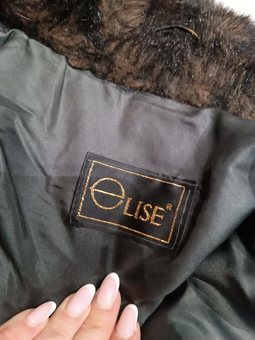Płaszcz vintage Elise futerko