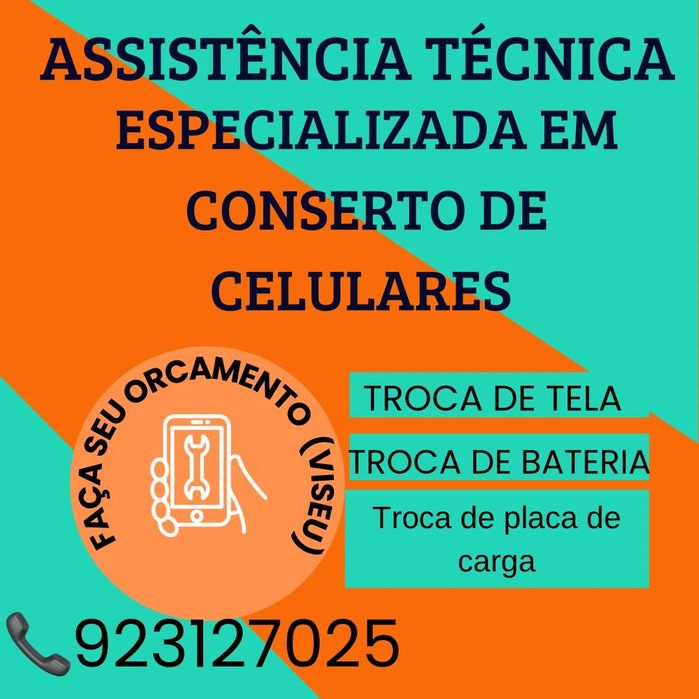 Concerto de telemovel quebrado troca de ecrã