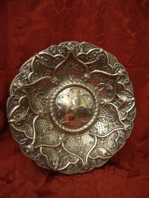 Bilheteira de bordo recortado em prata portuguesa