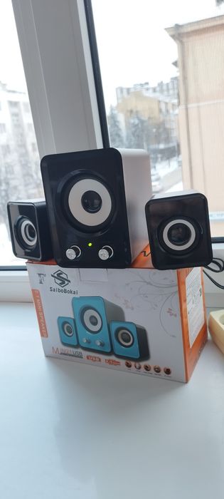 HIFI Колонки з Сабвуфером USB 2.1 (Різні варіанти)