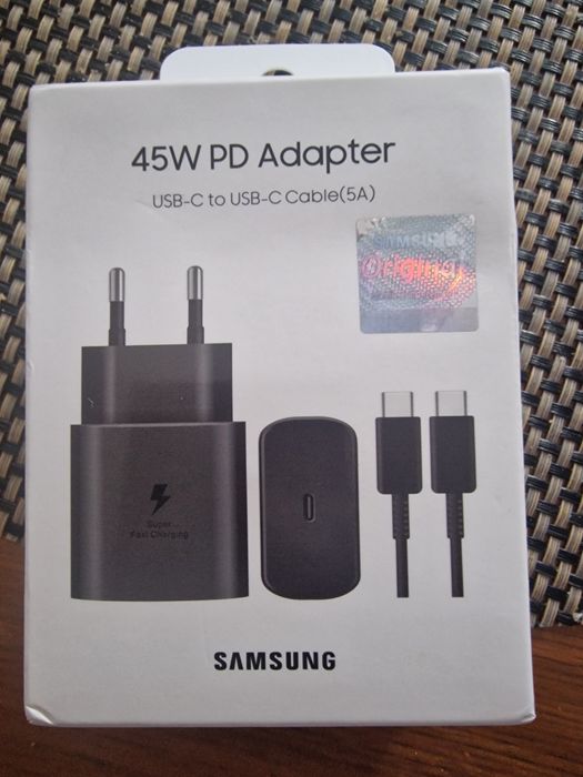 Carregador Samsung 45w