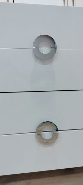 Komoda Ringo BRW biały połysk