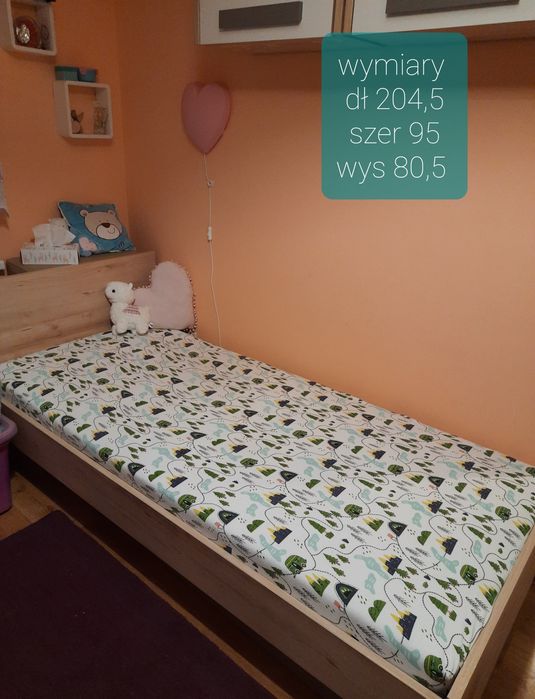 Łóżko BRW Namek z szufladą