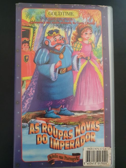 Belissimos filmes infantis em cassete VHS