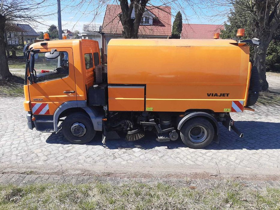 zamiatarka FAUN - MERCEDES BENZ ATEGO 1022