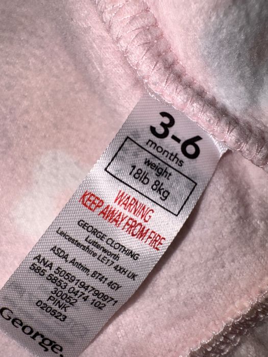 Кофтинка флісова GEORGE для дівчинки