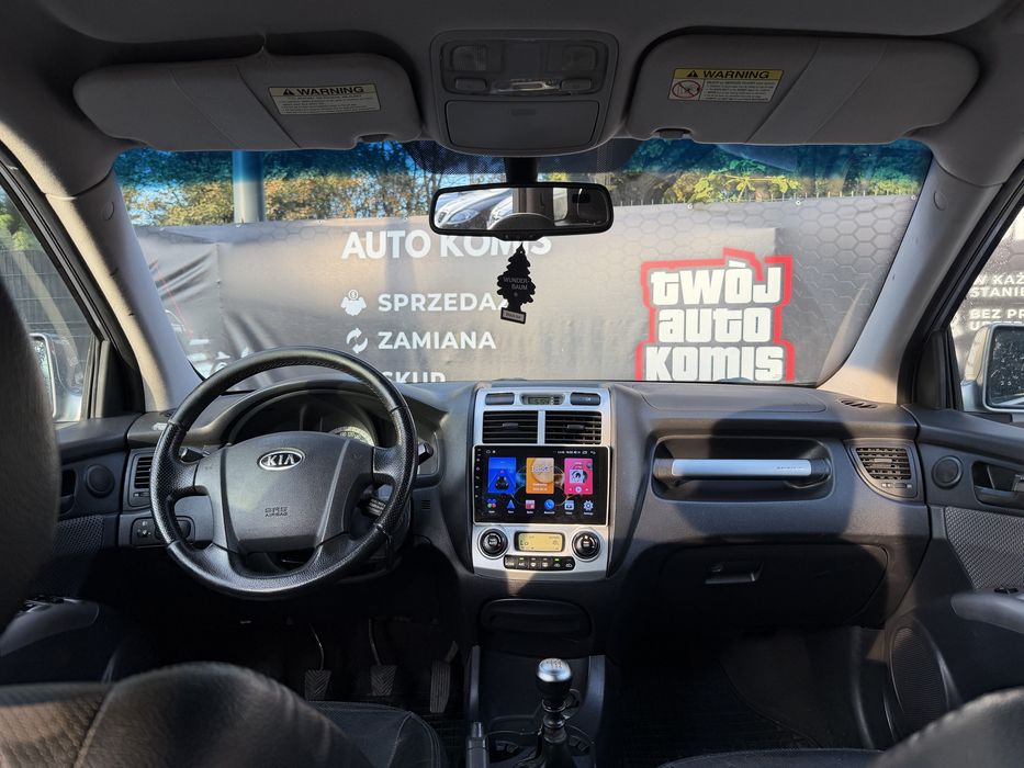 Kia Sportage 2.0 CRDi 2007 Skóry CarPlay Kamera Klima 6 Biegów Hak 240 tys. km