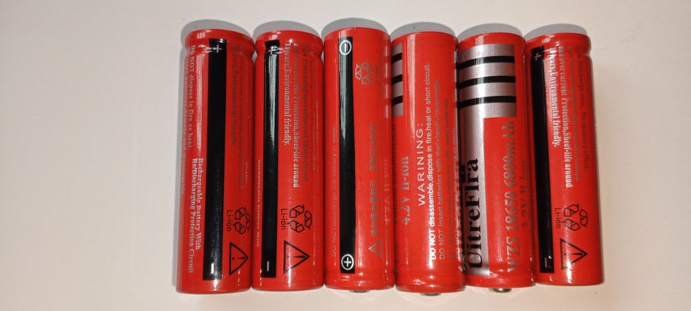 Акумулятори 6шт по 23грн