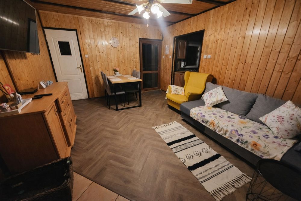 Wynajem całoroczny domek nad jeziorem Woświn | 4 osoby + zwierzęta