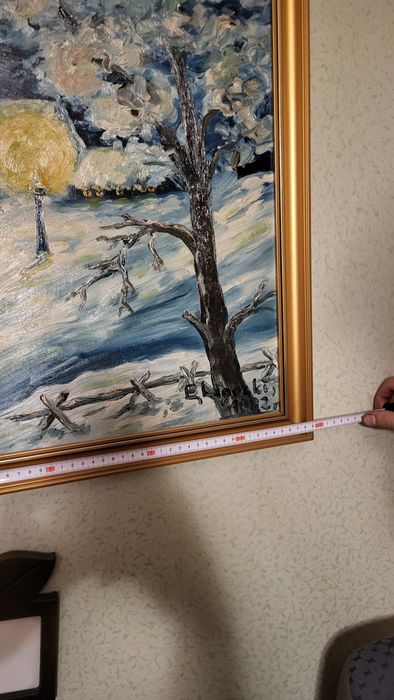 Obraz malowany na płótnie 105 x 70