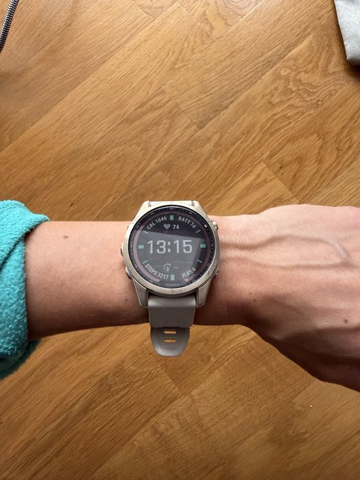 Garmin Fenix 7S Sapphire Solar Gold