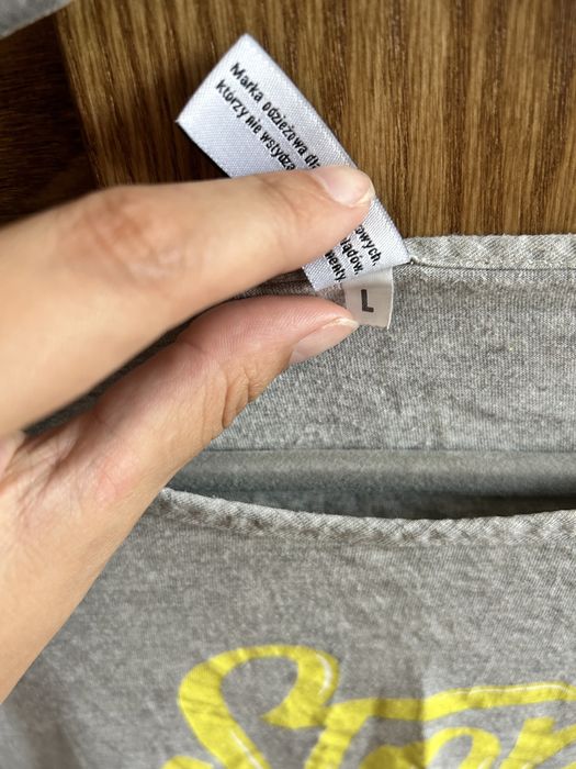 2szt koszulek long diamante wear L